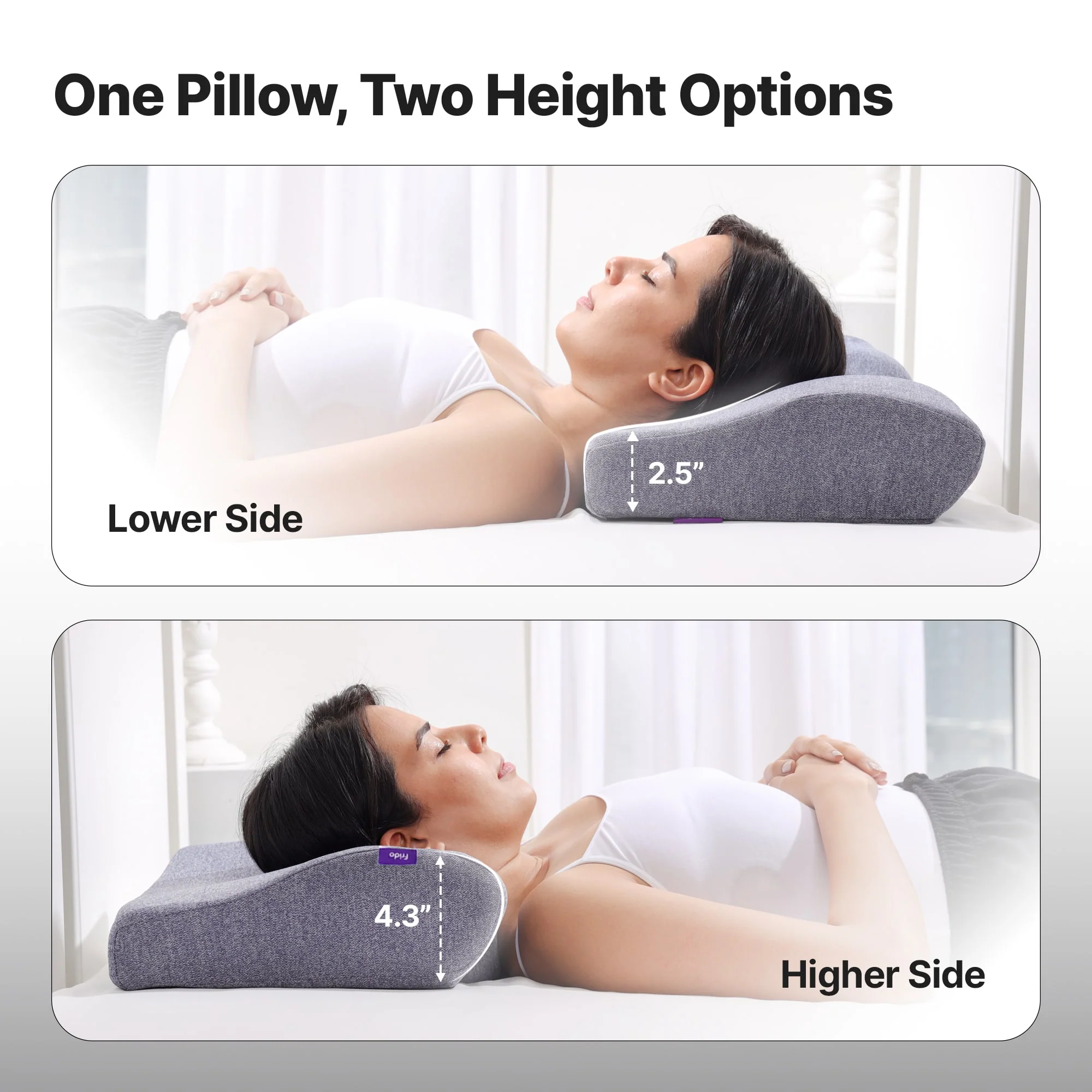 Frido Ultimate Neck Contour Cervical Pillow - Image 6