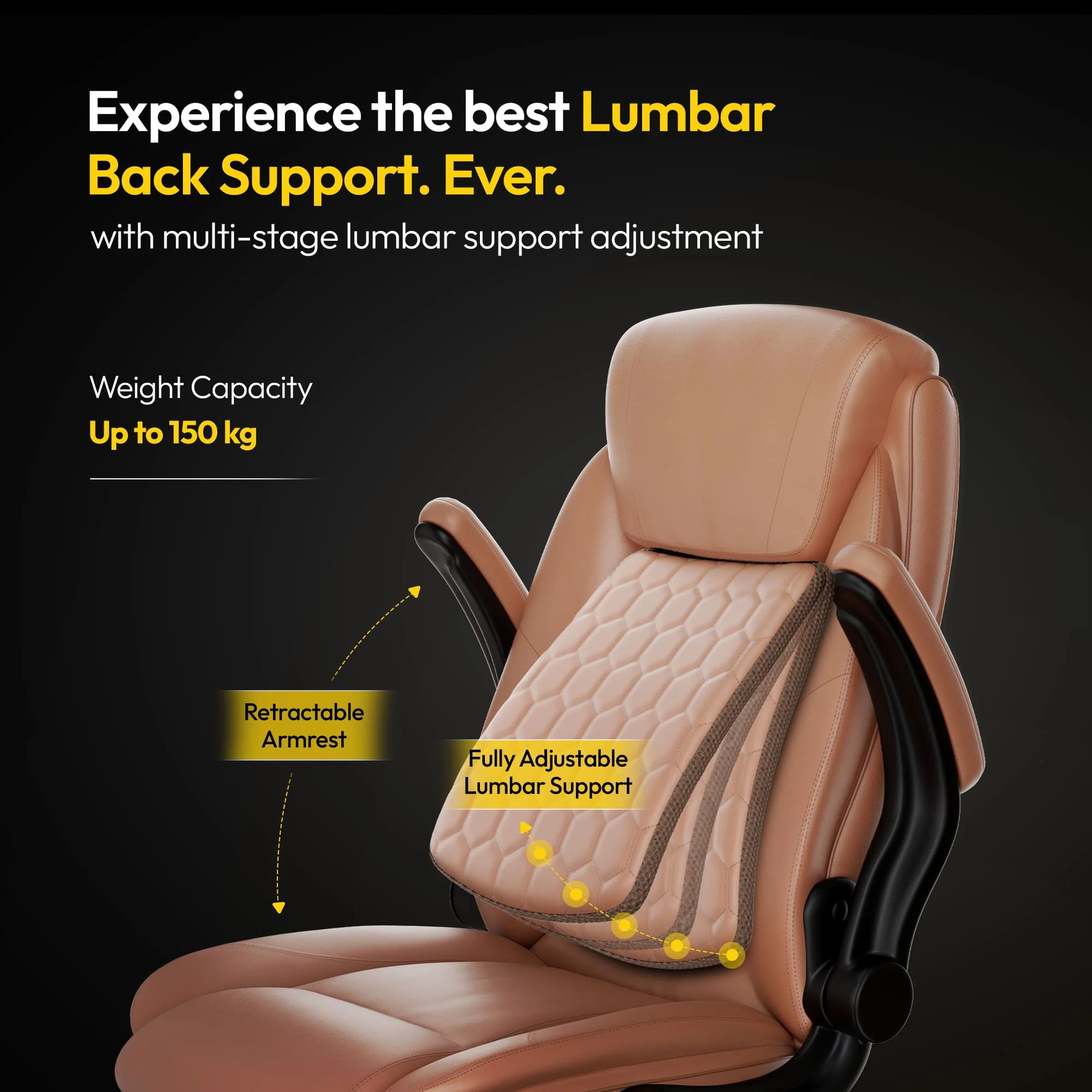 Frido 3D Posture Plus Ergonomic Chair - Image 17