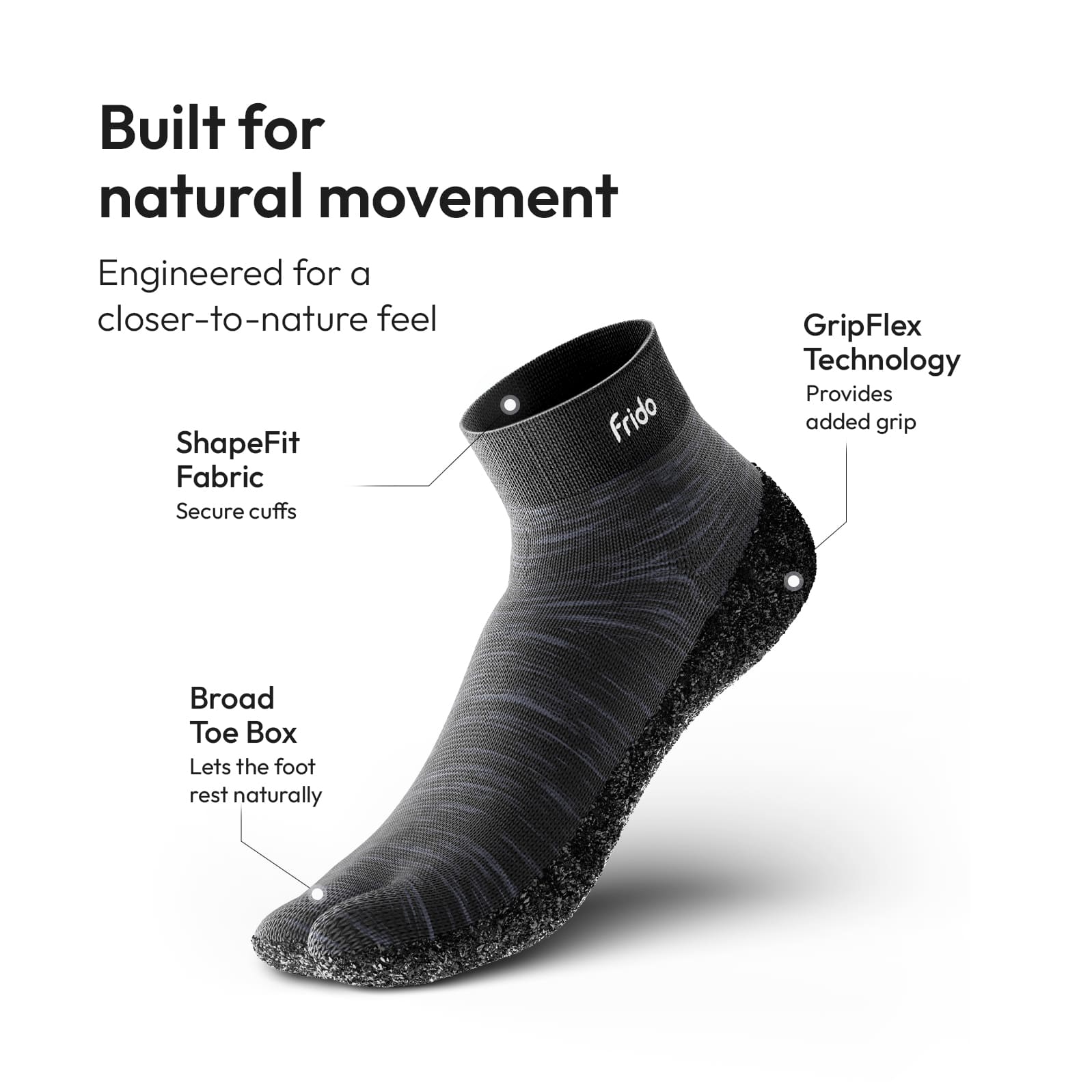 Frido Barefoot Sock Shoe Pro - Image 10
