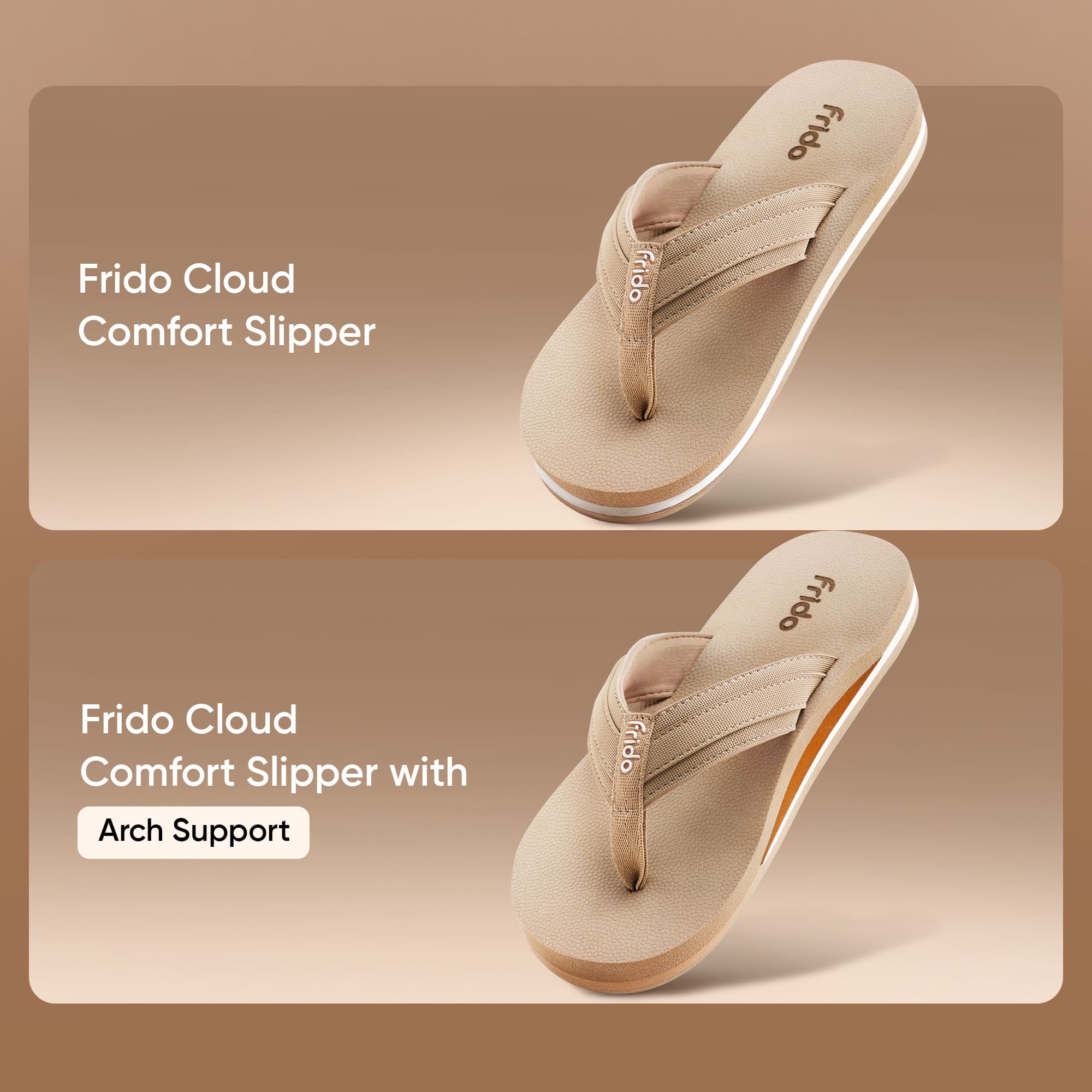 Frido Cloud Comfort Arch Support Slippers - Image 13