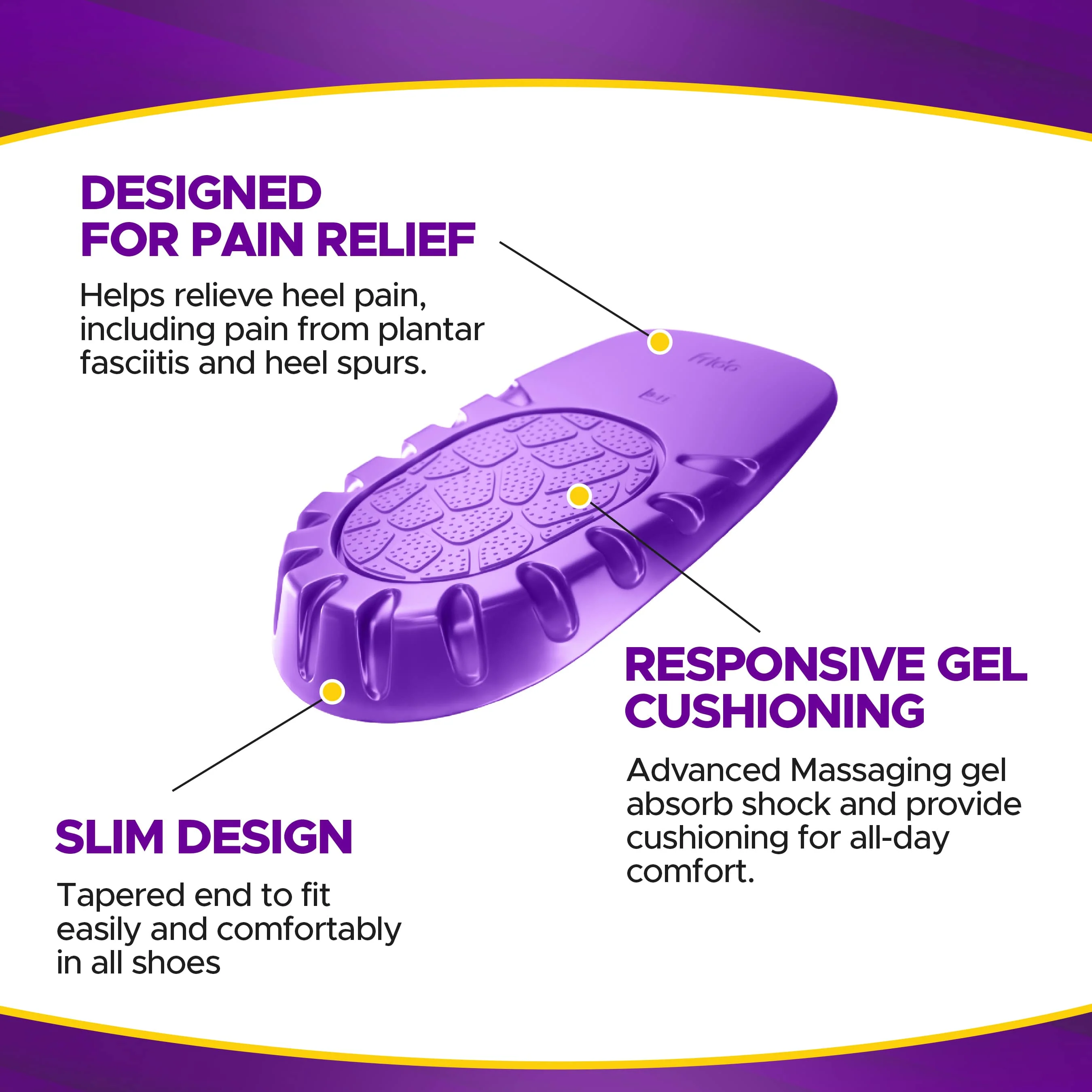 Frido Orthopedic Heel Pad - Image 3
