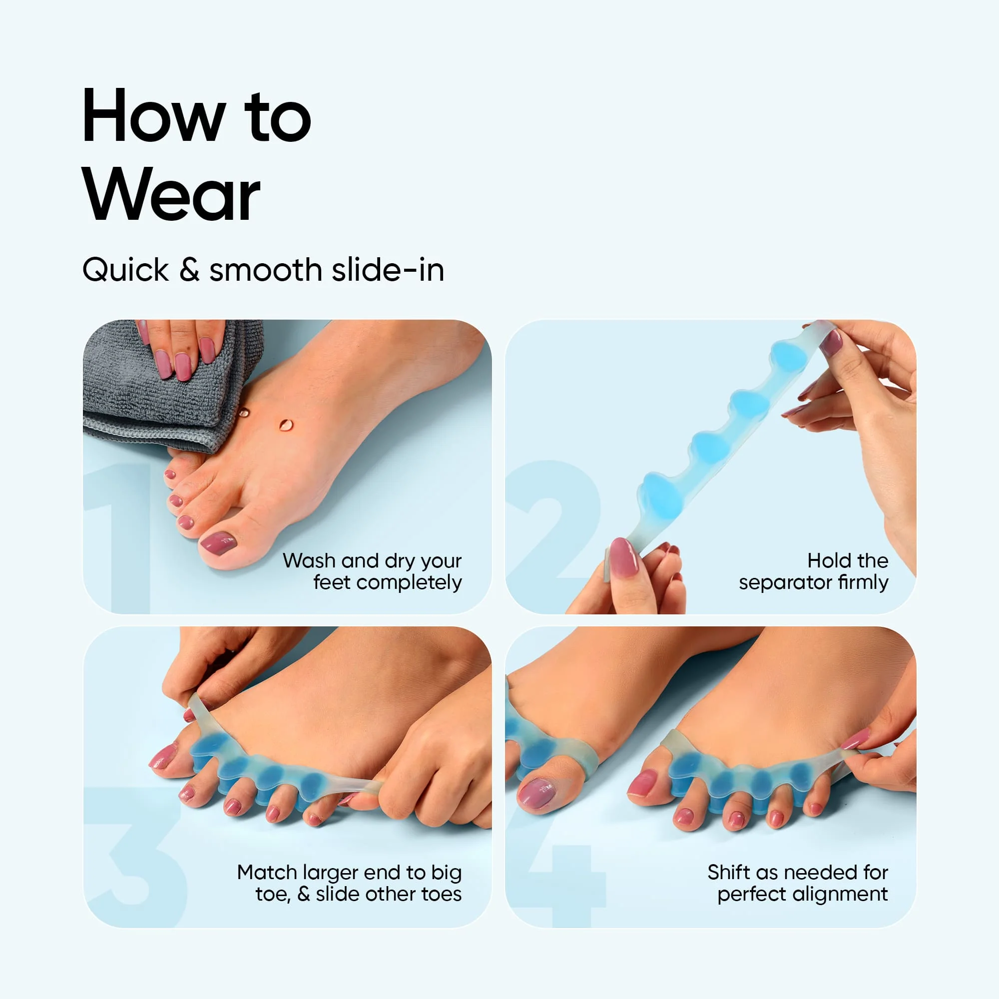 Frido Orthotics Toe Separator - Image 6