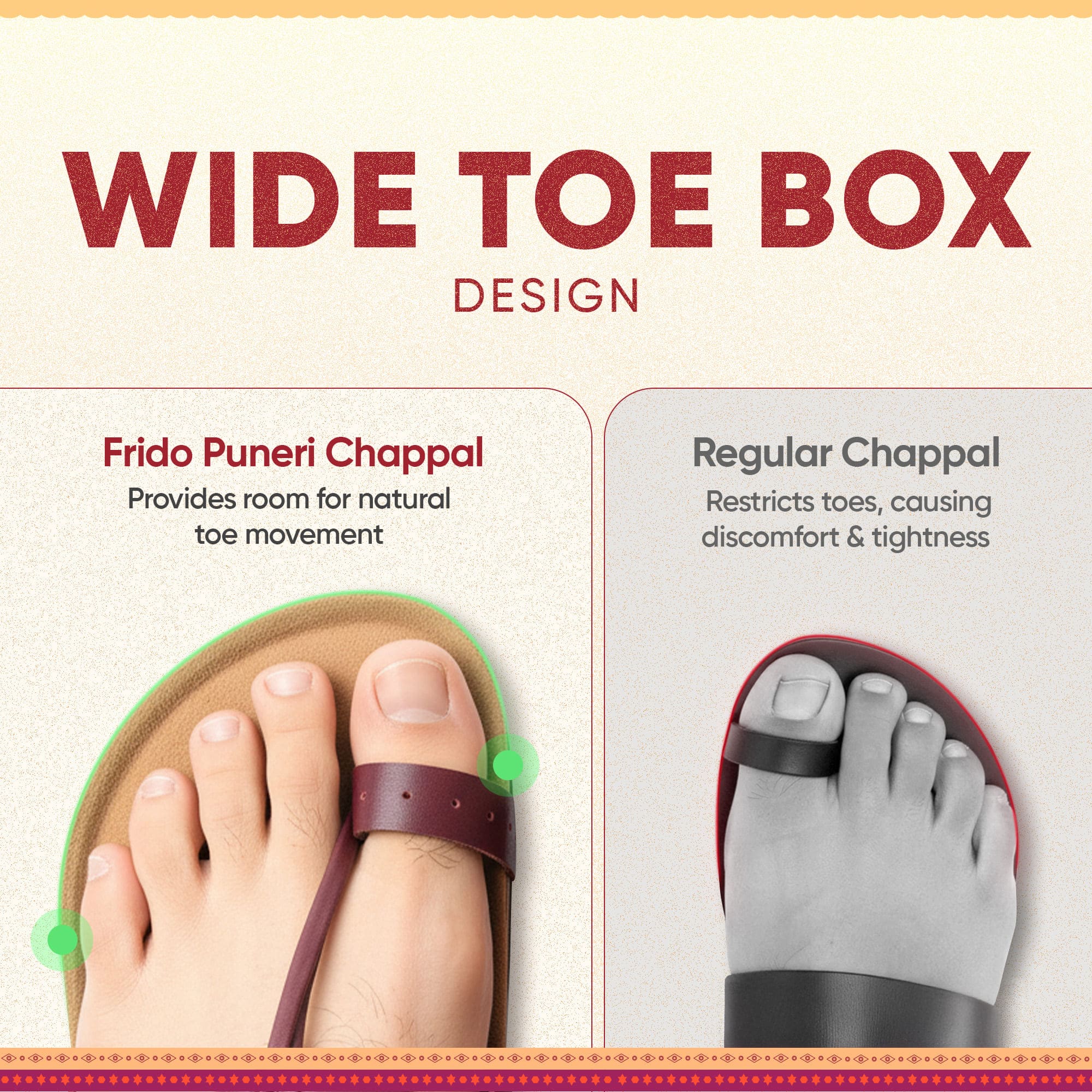 Frido Puneri Chappal - Men - Image 10