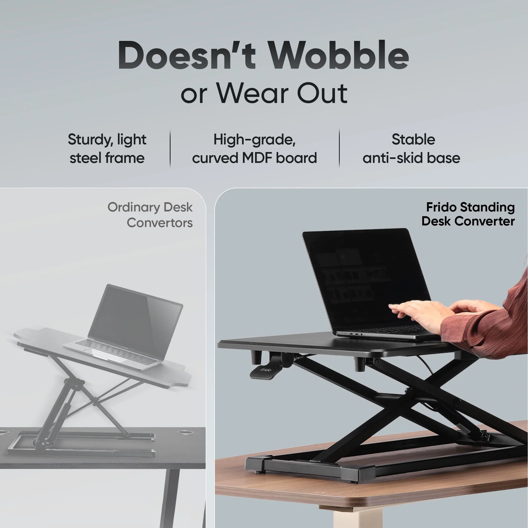 Frido Standing Desk Converter - Image 8
