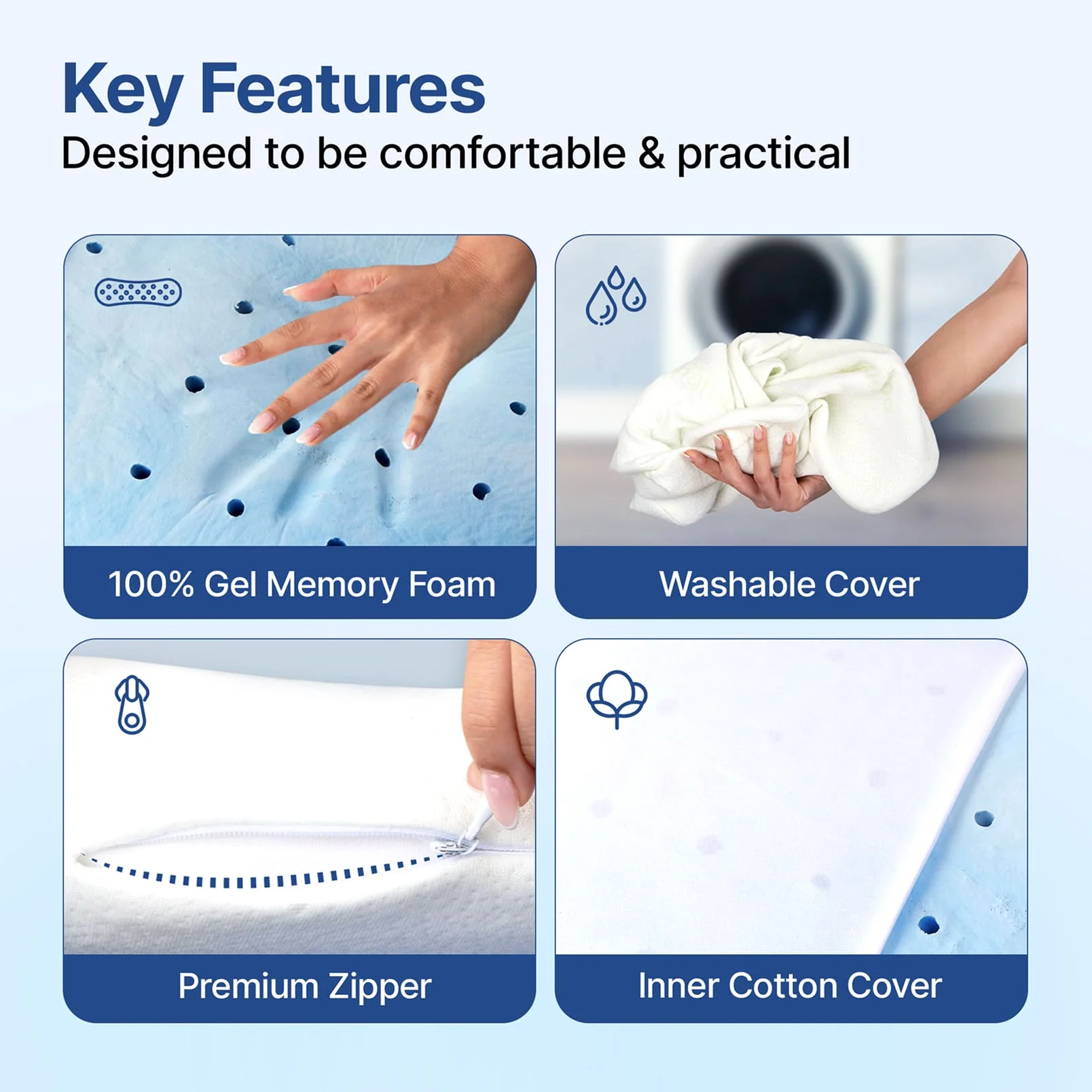 Frido Ultra Slim Deep Sleep Pillow - Image 7