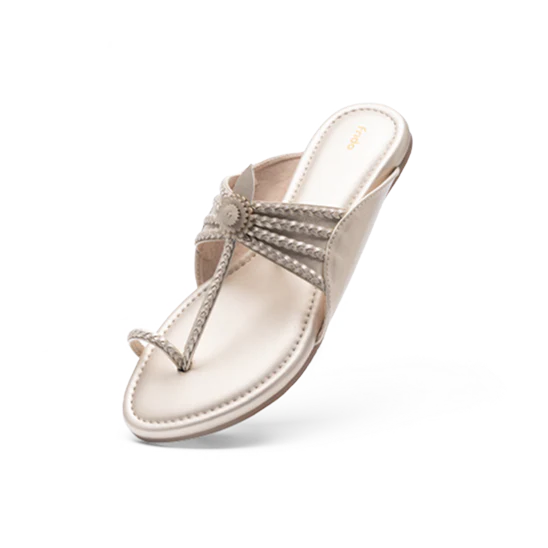 Frido Women's Ethnic Comfort Flat Sandal - Image 3