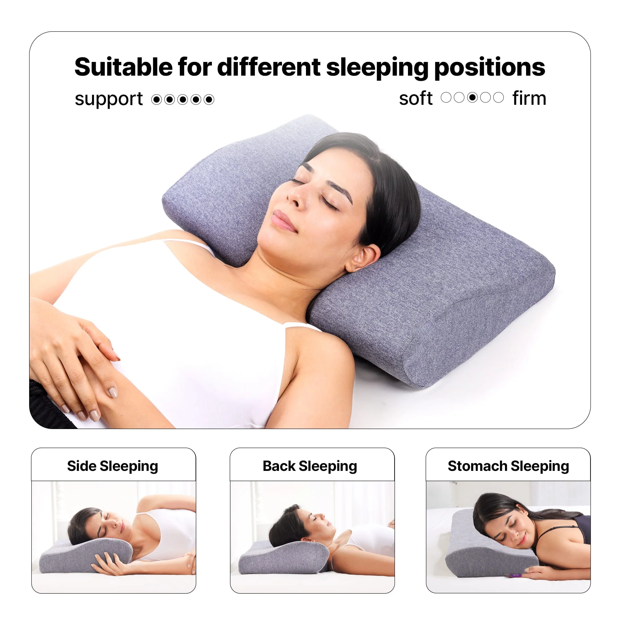 Frido Ultimate Neck Contour Cervical Pillow - Image 5